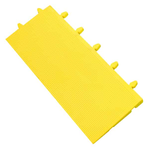 Black/Yellow Interlocking Anti Slip Floor Tiles