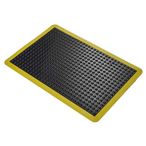 Slip Resistant Industrial Safety Floor Mat with Bubble Surface