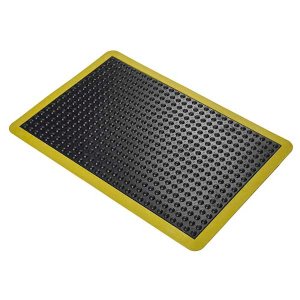Slip Resistant Industrial Safety Floor Mat with Bubble Surface