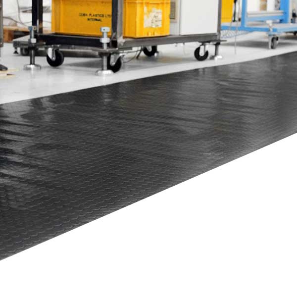 Anti-Slip Raised Dot PVC Flooring Runner Mat