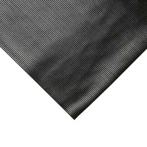 Non-Slip Natural Rubber Ribbed Runner Mat