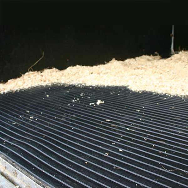 Natural Rubber Anti Fatigue Floor Mat with Wide Fluted Ribs