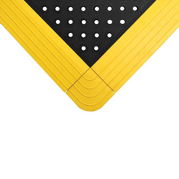 Heavy Duty Slip Resistant Work Mat Tile with Accessories
