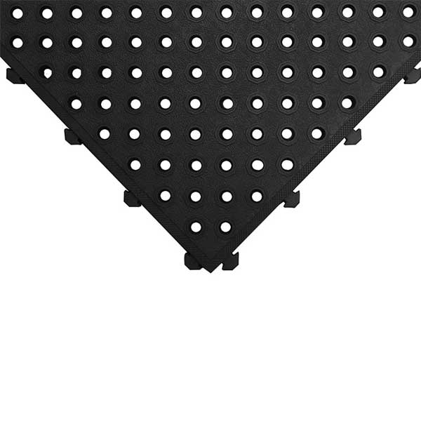 Heavy Duty Slip Resistant Work Mat Tile with Accessories